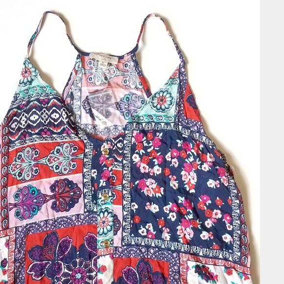Chocolate Tops - NWT Colorful Boho Tank Top